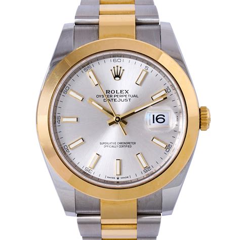 rolex silber herren|rolex herren armband.